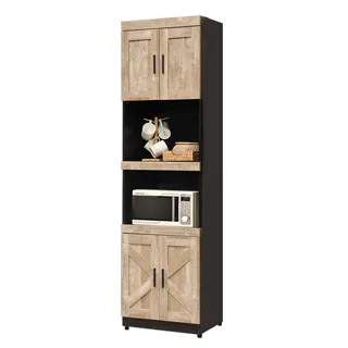 Bernice-班森2尺工業風碗盤收納高餐櫃/碗盤櫃/電器櫃 歷史價格詳細信息