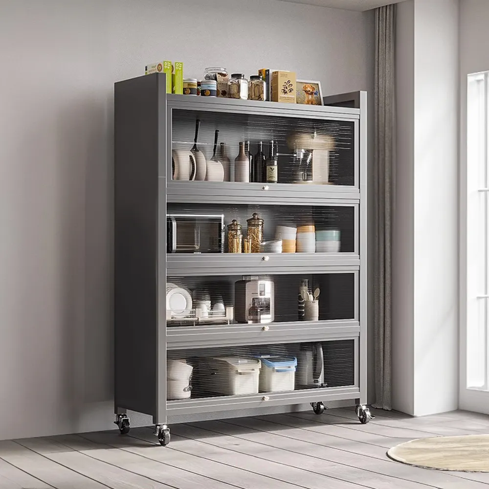 【HappyLife】碳鋼翻門櫥櫃/加寬款/五層100cm (Y11555) 歷史價格詳細信息