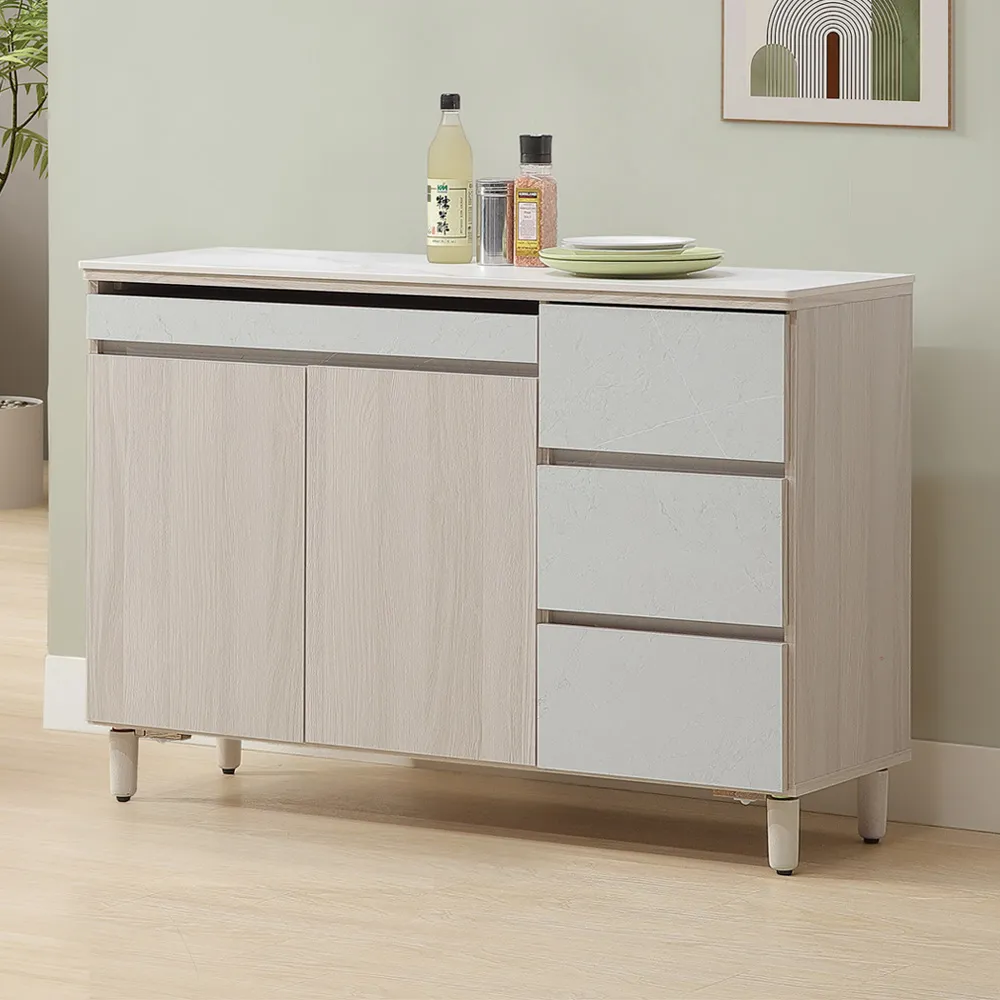 Homelike 納維亞4尺岩板餐櫃 歷史價格詳細信息