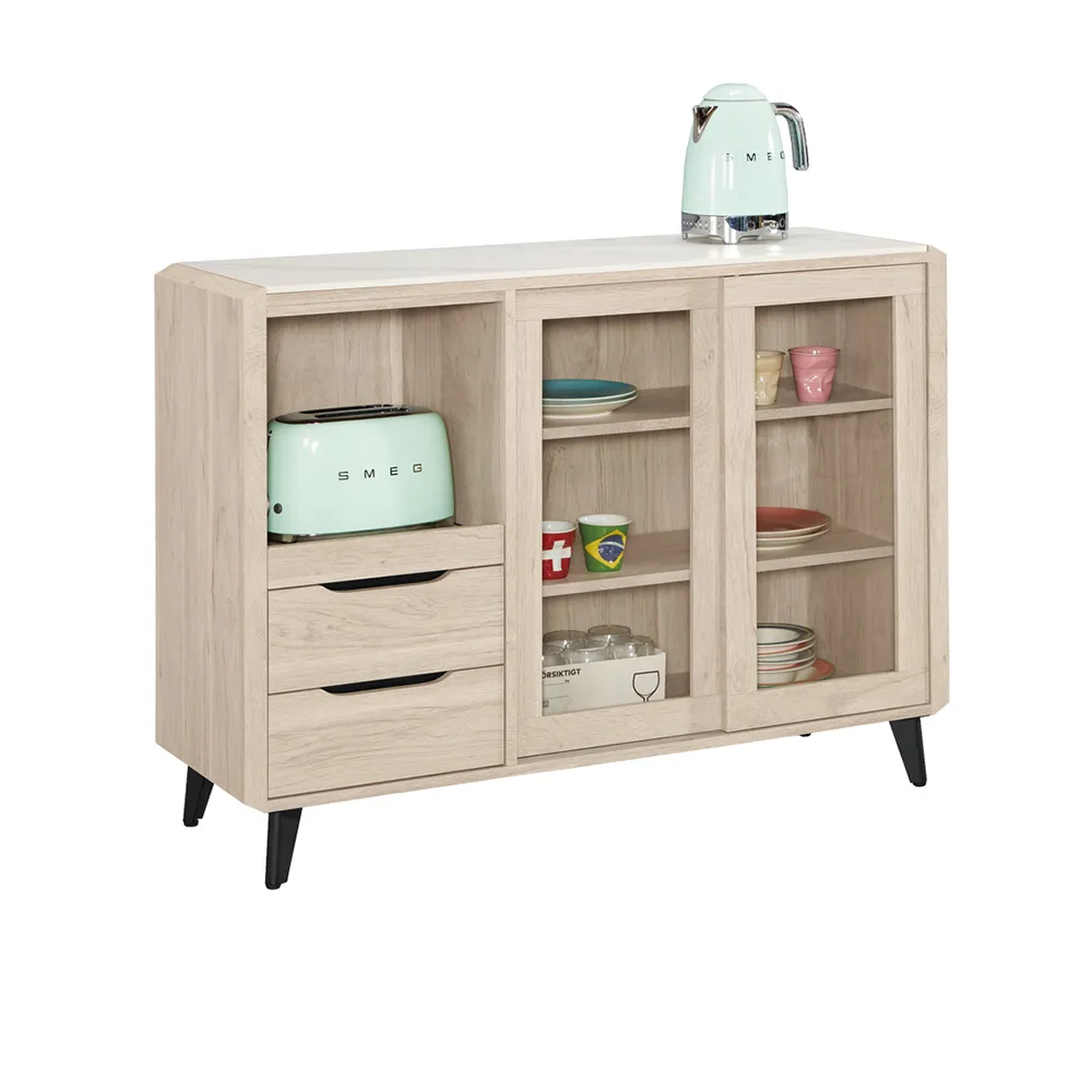 Bernice-費斯8尺L型電視櫃組合 歷史價格詳細信息