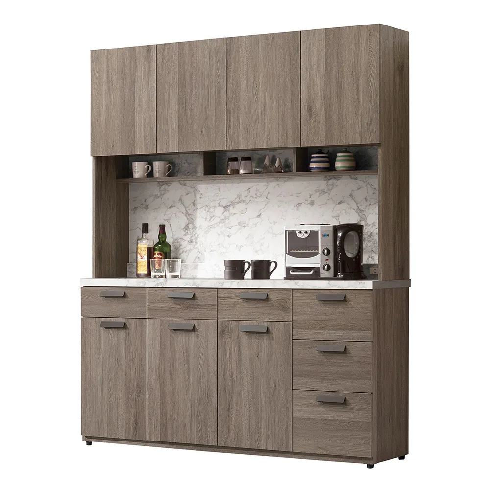 Bernice-伊恩3.5尺+5尺多功能雙層床組(單人床架+雙人床組+樓梯櫃+收納櫃) 歷史價格詳細信息