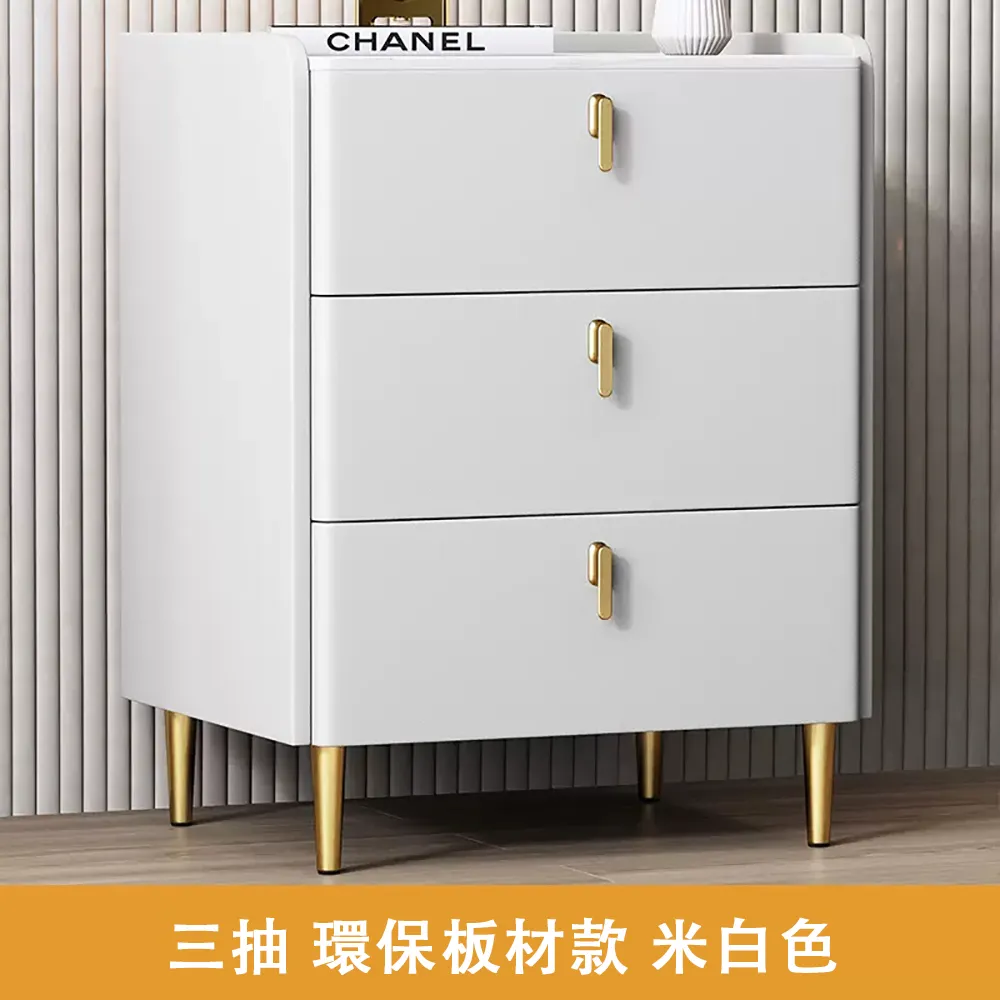 意式輕奢床頭櫃不鏽鋼框架金屬油漆貼皮高端定 制儲物櫃豪宅邊櫃 歷史價格詳細信息