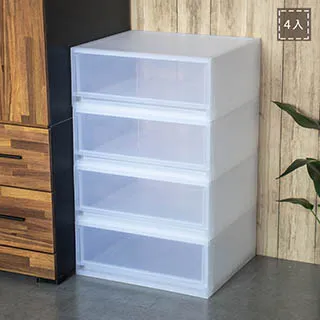 聯府抽屜整理箱32L(4入)收納箱5101 歷史價格詳細信息