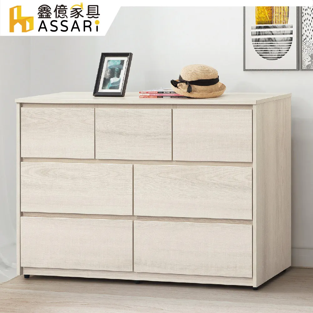 ASSARI-卡洛琳七斗櫃(寬120x深40x高81cm) 歷史價格詳細信息