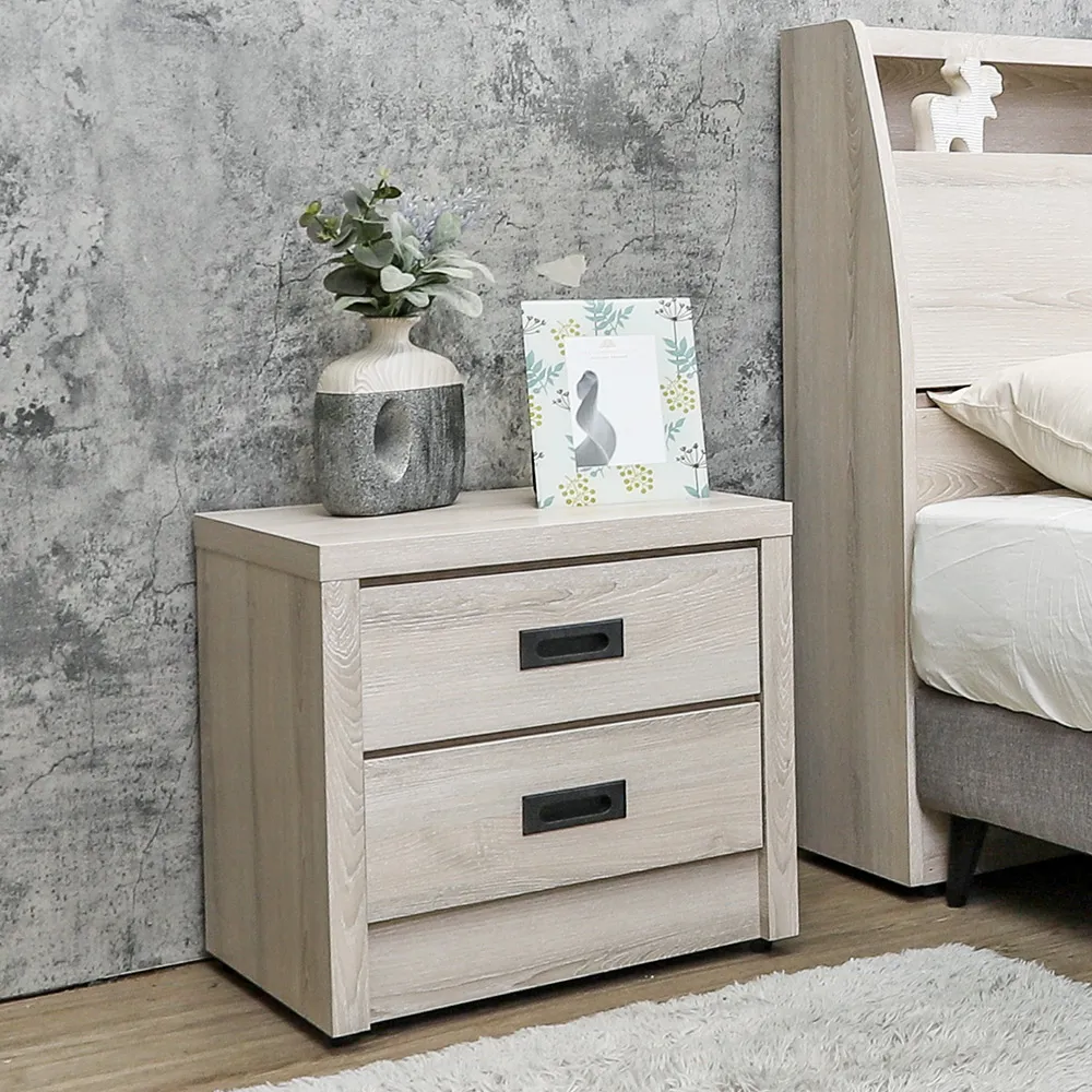 Boden-帕尼克1.6尺床頭櫃/二抽收納櫃/置物櫃 歷史價格詳細信息