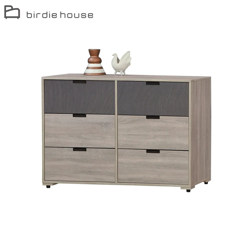 Birdie-卡倫4尺六斗櫃/六抽收納置物櫃 歷史價格詳細信息