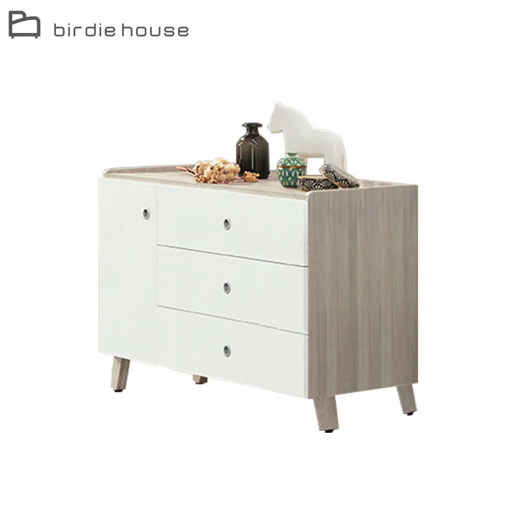 Birdie-菲爾4尺工業風三門七抽衣櫃/衣櫥(兩色可選) 歷史價格詳細信息