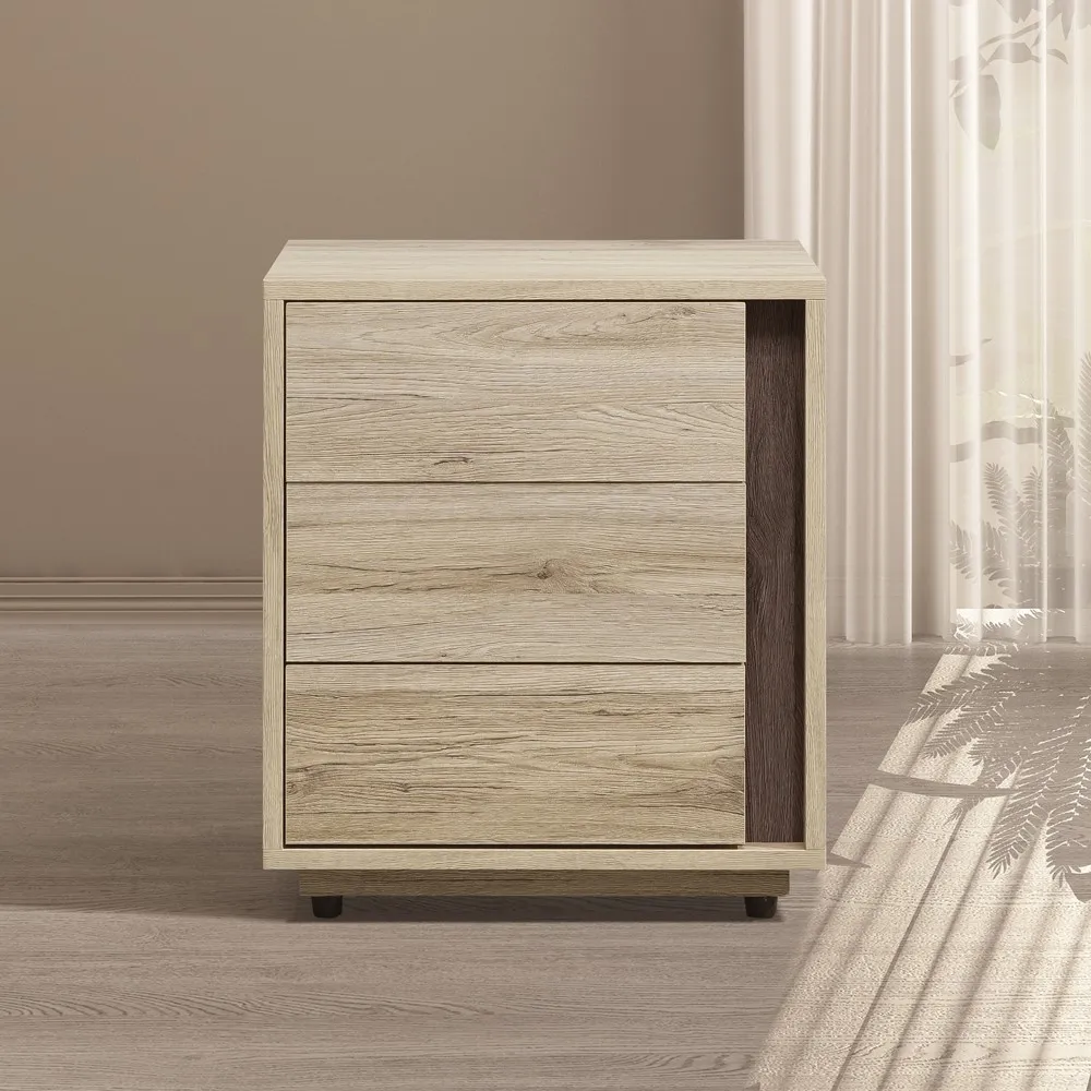 直人木業-MORAND北美橡木48公分床頭櫃 歷史價格詳細信息