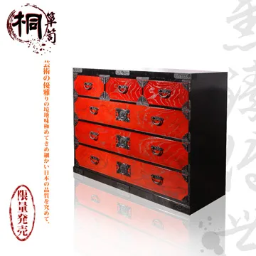 【桐簞笥】雋臻傳世-頂級六階整理簞笥(赤塗)幅120cm 歷史價格詳細信息