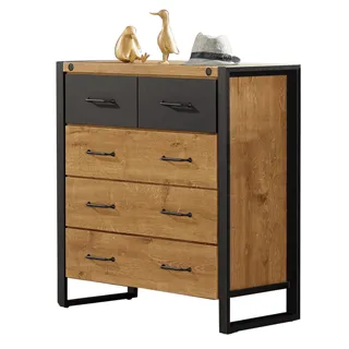 Boden-克蒙3.5尺工業風掀蓋式化妝桌/鏡台/梳妝台(贈化妝椅) 歷史價格詳細信息