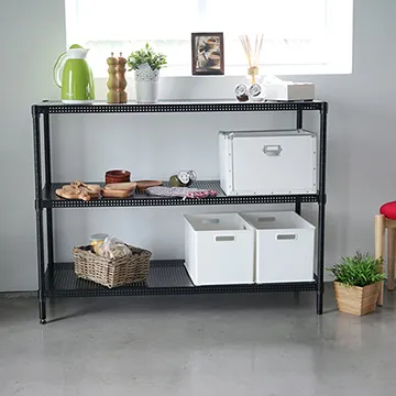 Peachy Life 鐵力士沖孔平面烤漆五層架附圍欄-60X45X180(2色可選) 歷史價格詳細信息