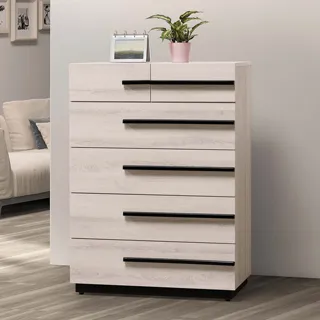 Bernice-帕德2.7尺六斗櫃/六抽收納櫃/置物櫃 歷史價格詳細信息