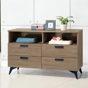 AS-蘭斯原木色4尺下座餐櫃-40.5x121x82cm 歷史價格詳細信息