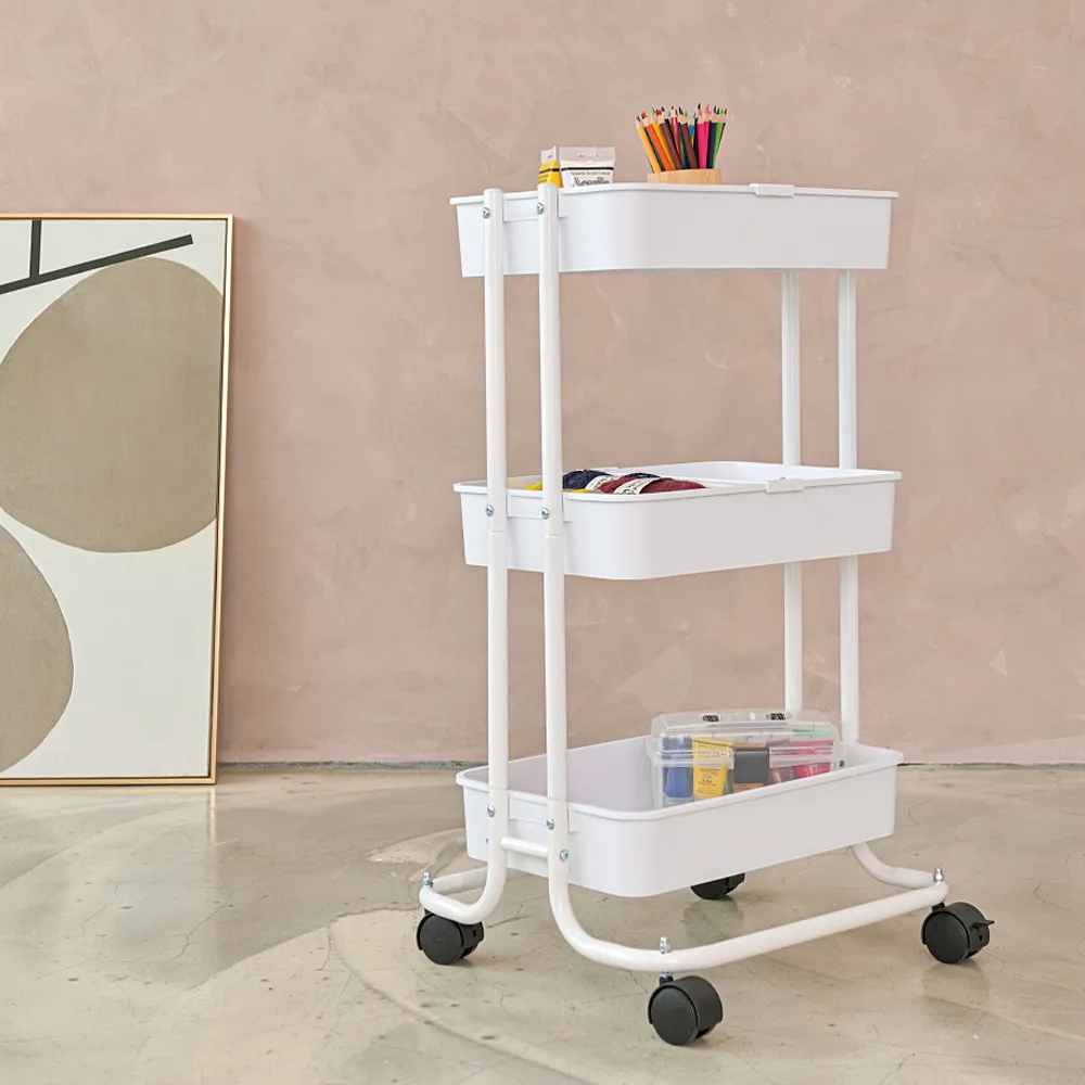 H&R安室家 台製耐重三層鐵力士架/置物架LC16A 歷史價格詳細信息