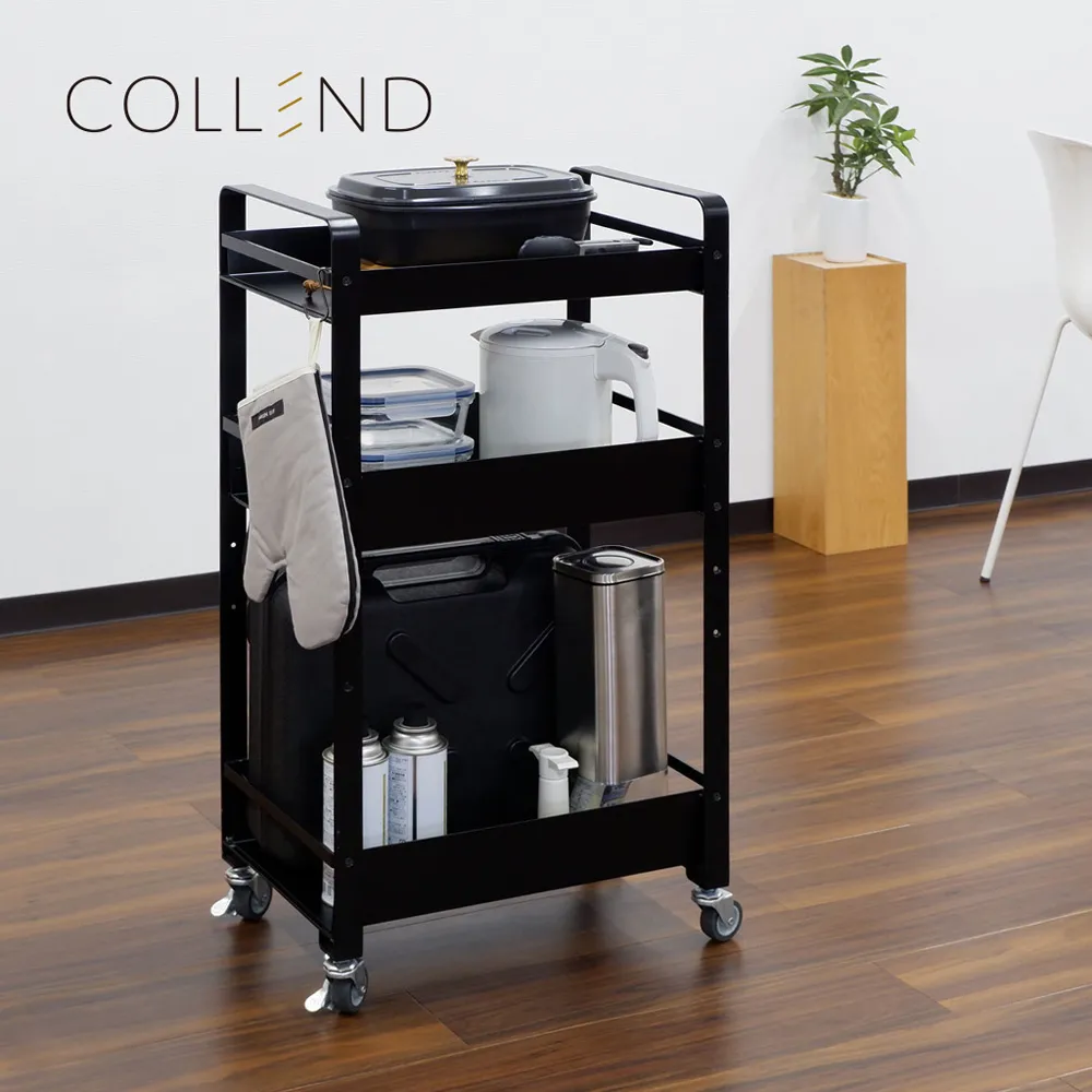 【日本COLLEND】WIRE 鋼製寬型單層置物架(附輪)-DIY 歷史價格詳細信息