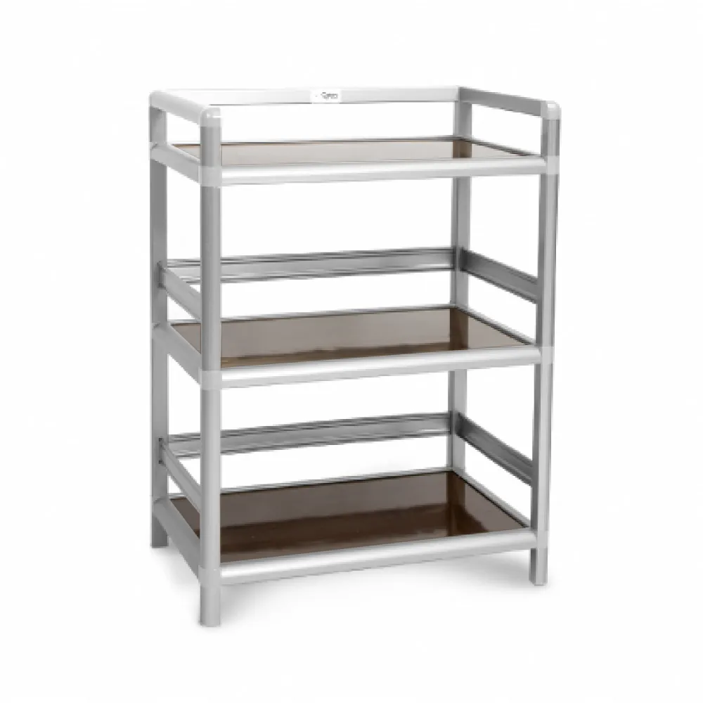 Cabini小飛象-黑桃木1.2尺鋁合金三門收納櫃40.1x41.1x115.3cm 歷史價格詳細信息