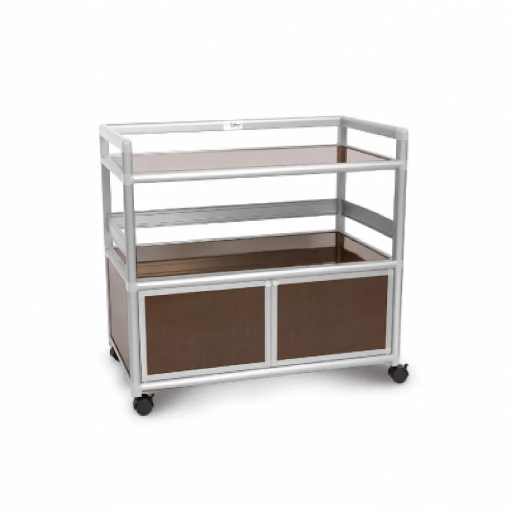 Cabini小飛象-黑桃木得意3.0尺鋁合金四門櫃88.5x50.8x83.6cm 歷史價格詳細信息