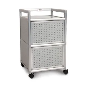 Cabini小飛象-黑花格1.2尺鋁合金三門收納櫃40.1x41.1x115.3cm 歷史價格詳細信息