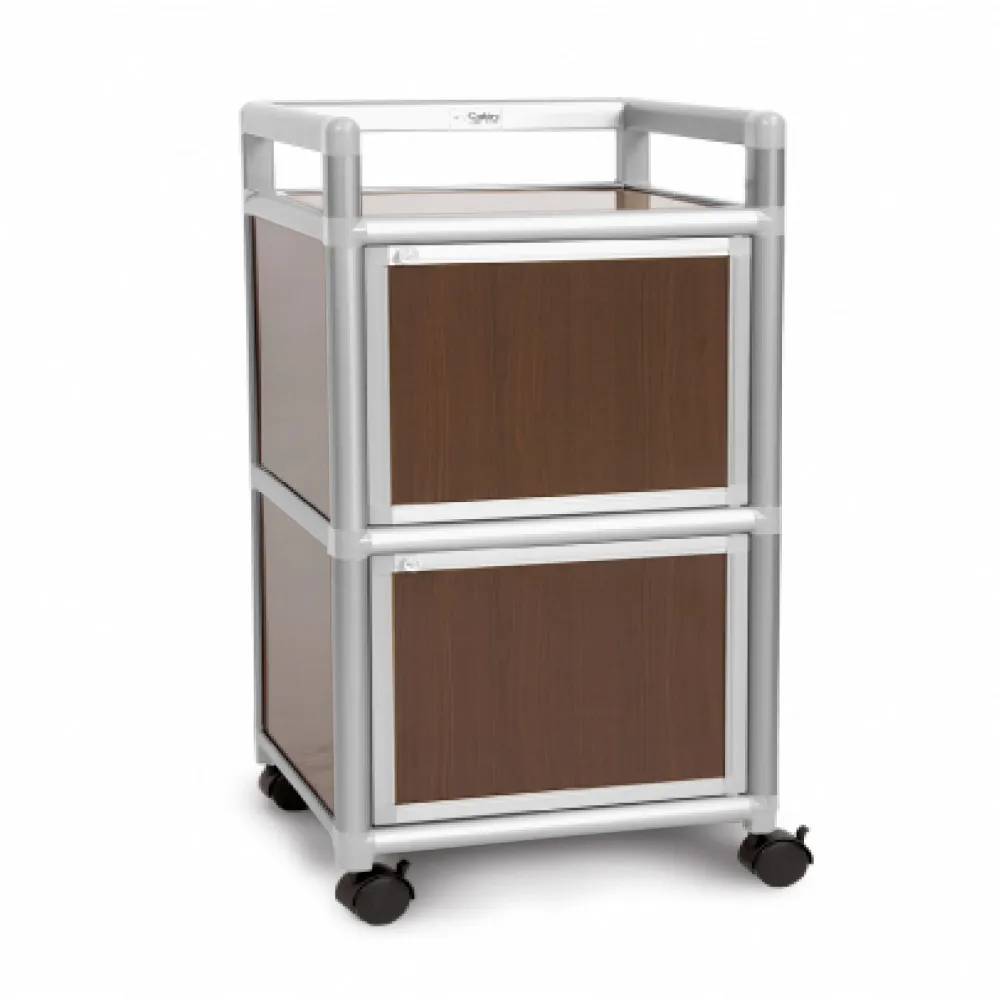 Cabini小飛象-黑桃木1.2尺鋁合金三門收納櫃40.1x41.1x115.3cm 歷史價格詳細信息