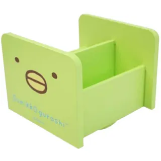 角落生物-企鵝 旋轉置物盒，置物櫃/收納櫃/收納盒/抽屜收納盒/木製櫃/木製收納櫃/收納箱，X射線【C063292】 歷史價格詳細信息