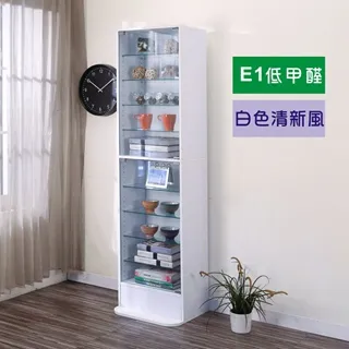BuyJM 低甲醛強化玻璃直立式展示櫃/公仔櫃/書櫃/收納櫃/玻璃櫃/電腦桌(三色可選) B-CH-BO034 35 歷史價格詳細信息