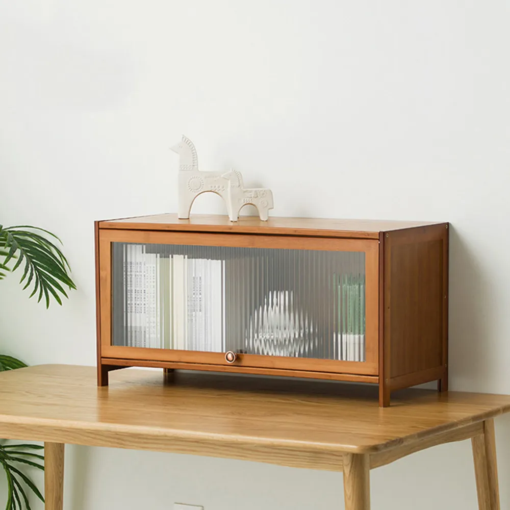 【HappyLife】楠竹製餐櫥長虹半開放式置物櫃 (Y11147) 歷史價格詳細信息