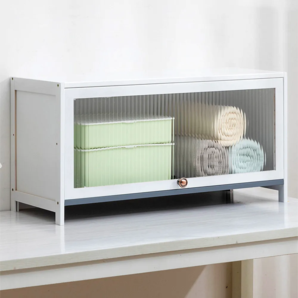 【HappyLife】簡約亮白楠竹製餐櫥置物櫃/五層60cm (Y10670) 歷史價格詳細信息