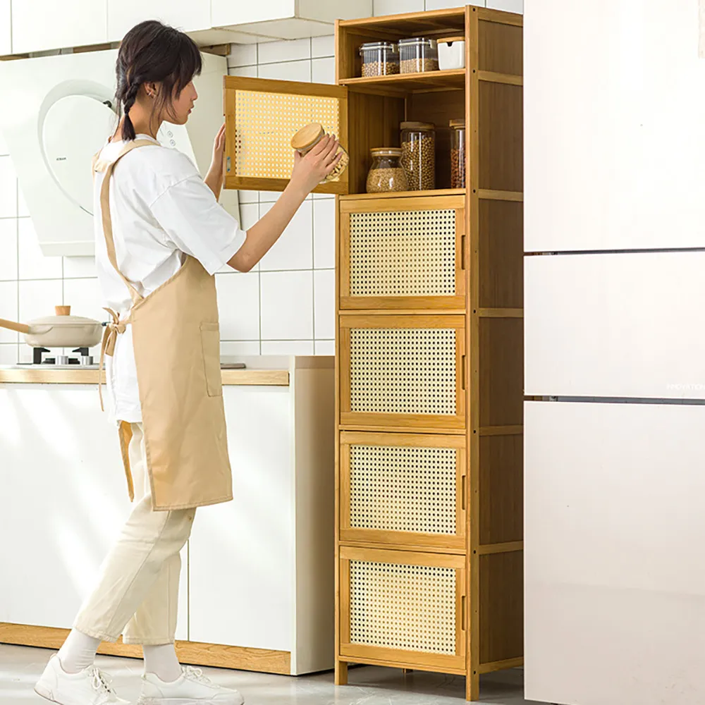 【HappyLife】楠竹多層窄款儲物櫃/二層櫃 (Y10980) 歷史價格詳細信息