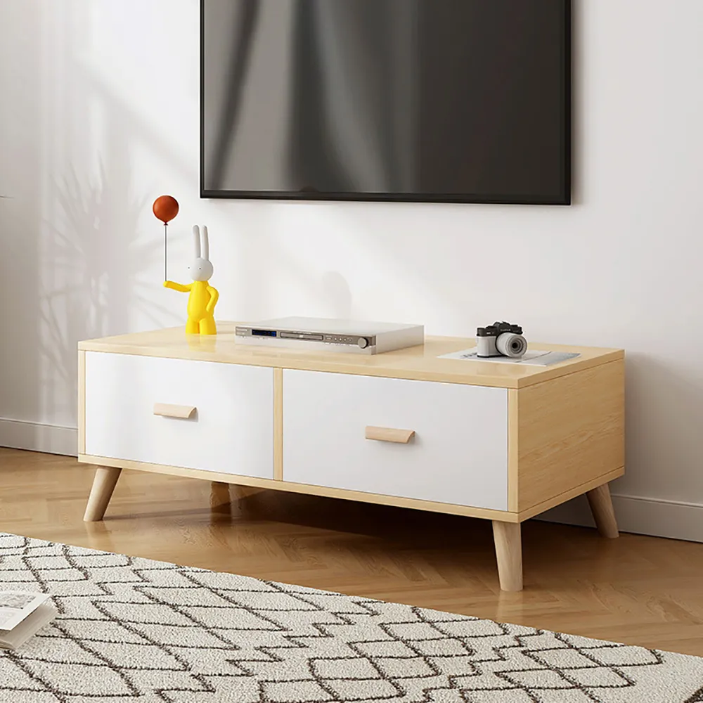 【HappyLife】簡約雙層長圓形客廳茶几/80CM (Y11065) 歷史價格詳細信息