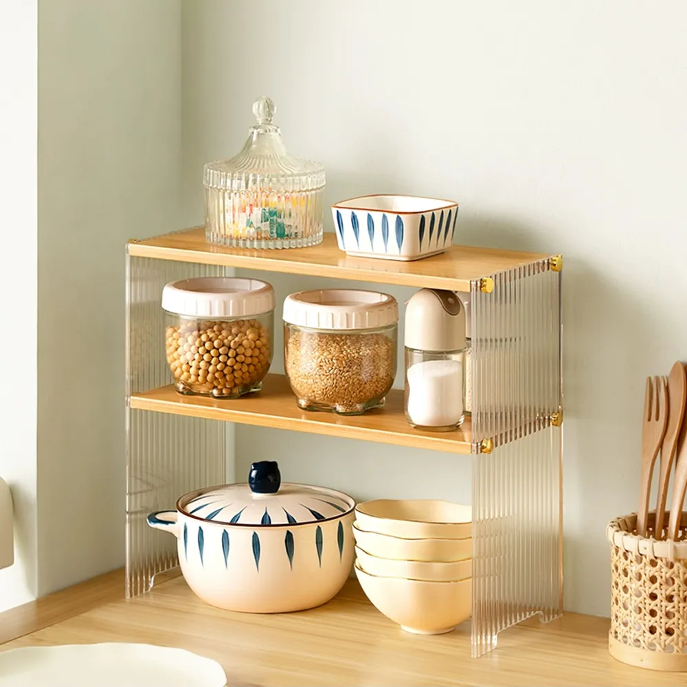 【HappyLife】楠竹二層茶几/長虹玻璃桌面/50CM (Y10787) 歷史價格詳細信息