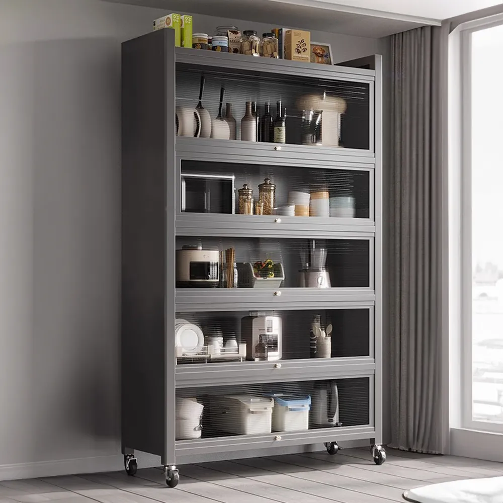 【HappyLife】碳鋼翻門櫥櫃/加寬款/五層100cm (Y11555) 歷史價格詳細信息