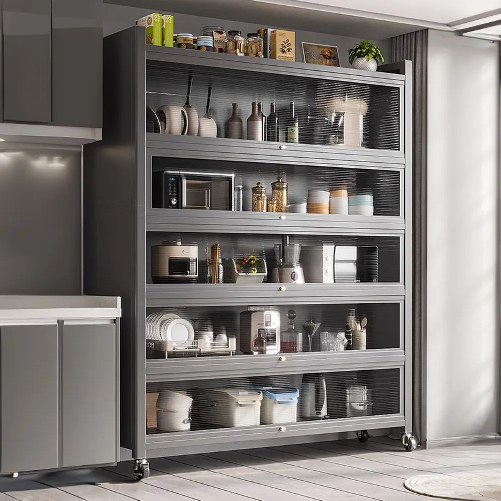 【HappyLife】碳鋼翻門櫥櫃/加寬款/五層100cm (Y11555) 歷史價格詳細信息