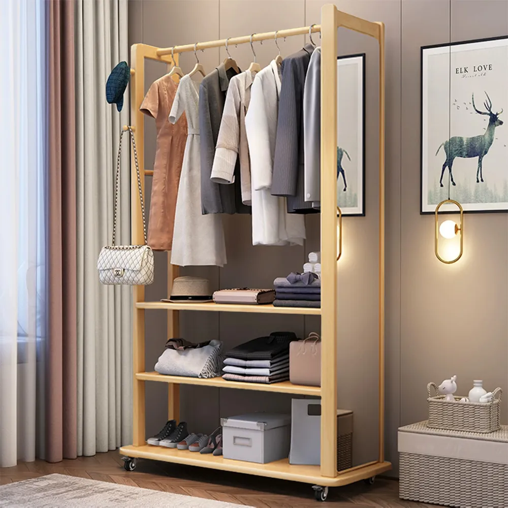 【HappyLife】原木衣帽架床頭櫃 (Y11585) 歷史價格詳細信息