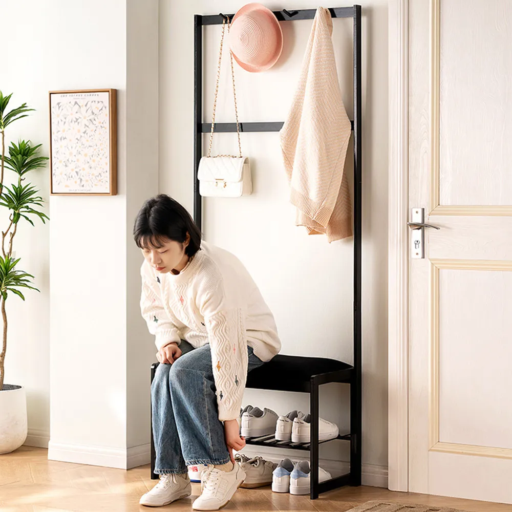 【HappyLife】楠竹製多功能衣帽架/長虹翻門/70CM (Y11142) 歷史價格詳細信息