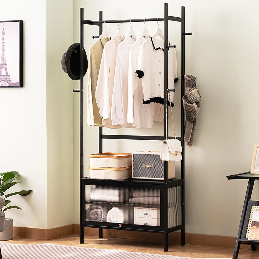 【HappyLife】楠竹製多功能衣帽架/長虹翻門/70CM (Y11142) 歷史價格詳細信息