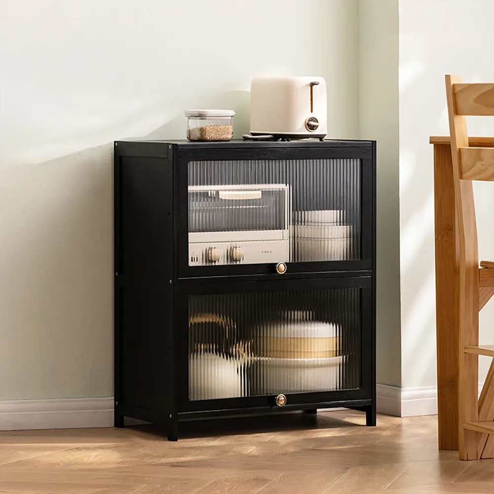 【HappyLife】楠竹二層圓形茶几/長虹玻璃桌面/54CM (Y10870) 歷史價格詳細信息