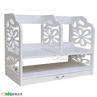 【Osun】DIY木塑板置物架 歐式白色雕花兩用壁掛木塑板架(CE-178_BG-008) 歷史價格詳細信息