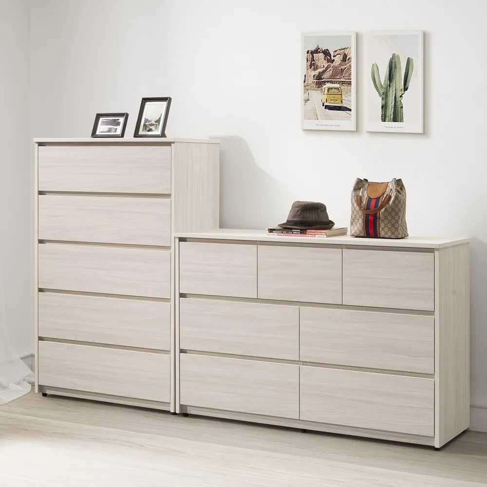 直人木業-極簡風白榆木121公分七斗櫃 歷史價格詳細信息