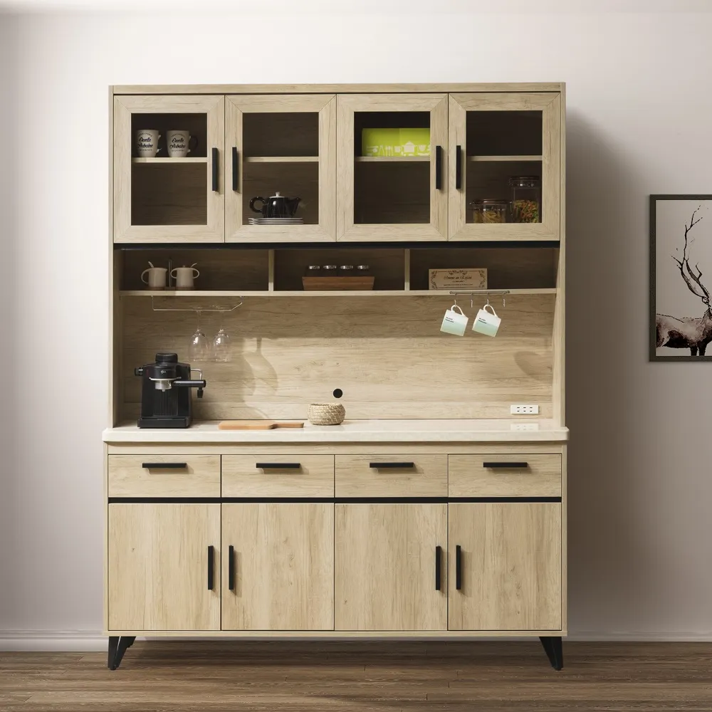 直人木業-NORTH楓木160公分天然原石廚櫃 歷史價格詳細信息