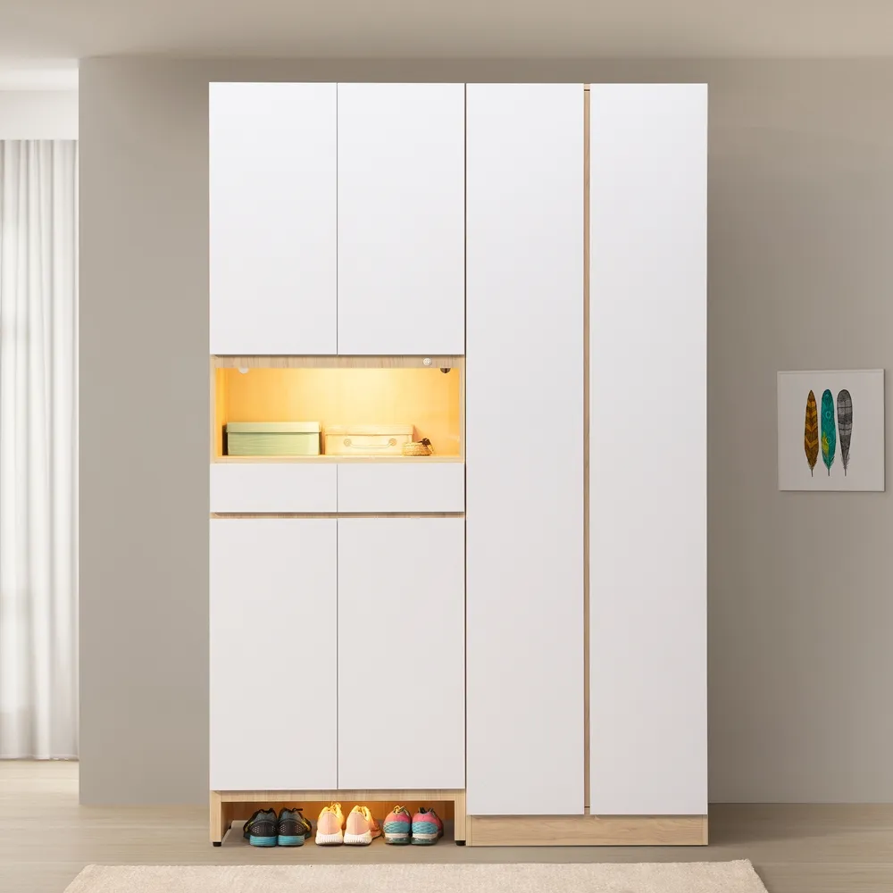 【直人木業】ELLIE 生活美學200cm玄關鞋櫃 歷史價格詳細信息