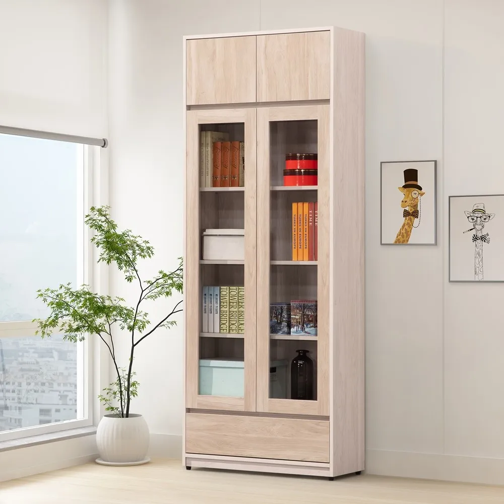 【直人木業】卓越當代日系風120公分三抽開放高被櫃衣櫃(80公分三抽加40公分開門) 歷史價格詳細信息