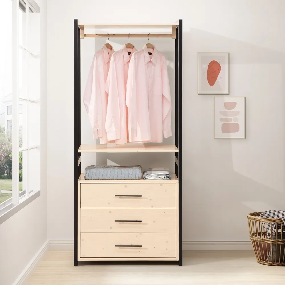 【直人木業】APPLE月亮白全實木162公分兩個三抽衣櫃 歷史價格詳細信息