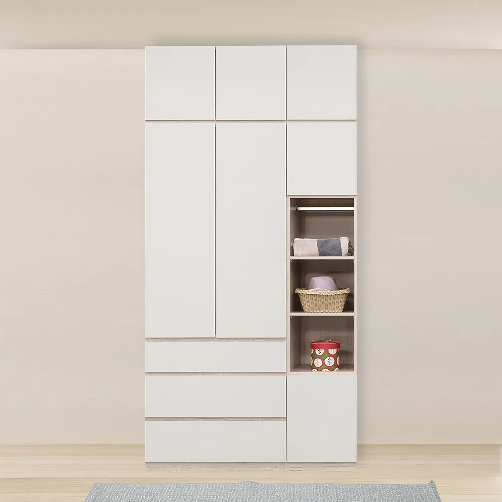 【直人木業】TIME現代風隔柵隔間鞋櫃 140CM 歷史價格詳細信息