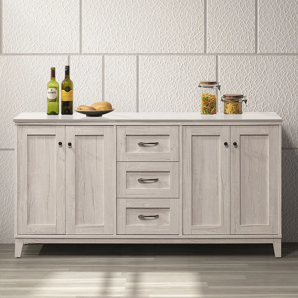 日本直人木業-COUNTRY日式鄉村風雙層軟墊插座6尺雙人加大床搭配圓弧2抽床底 歷史價格詳細信息