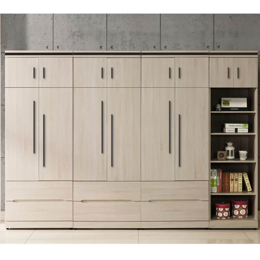 直人木業-COCO簡約140CM被櫥高衣櫃 歷史價格詳細信息