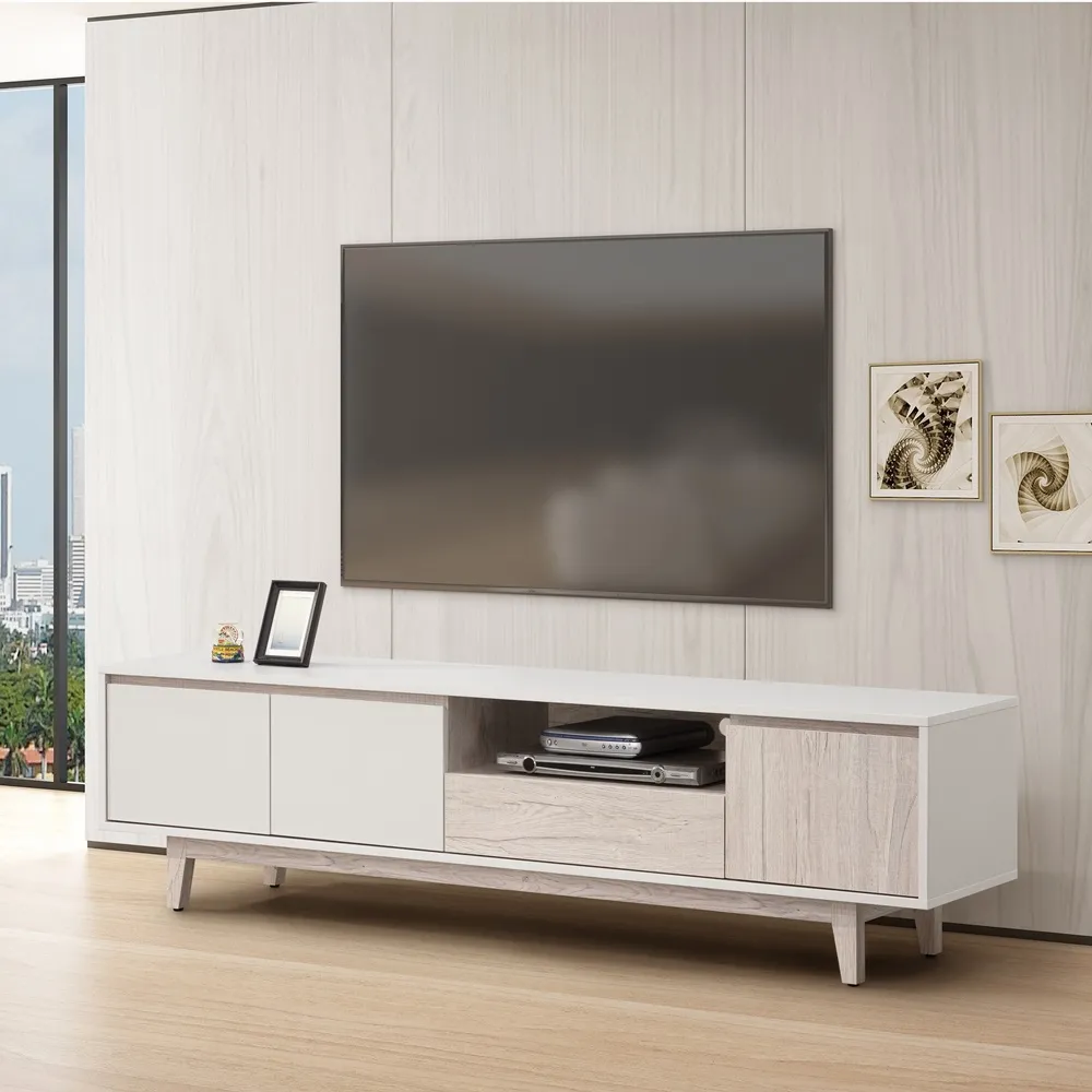 【直人木業】TIME現代風隔柵隔間鞋櫃 140CM 歷史價格詳細信息