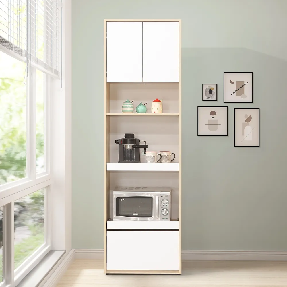 【直人木業】北歐風白楓木簡約床頭櫃49cm 歷史價格詳細信息