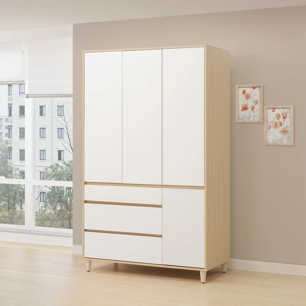 【直人木業】北歐風白楓木簡約床頭櫃49cm 歷史價格詳細信息