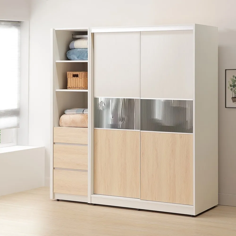 【直人木業】綠建材彩妝板50公分拉鏡三抽櫃伸縮書桌組 歷史價格詳細信息