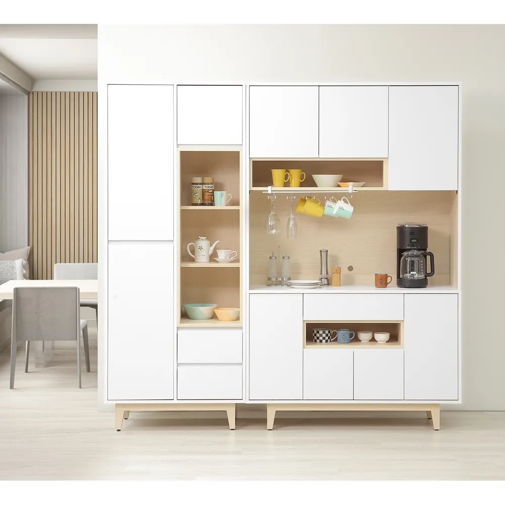 【直人木業】NINA 北歐簡約風書櫃139cm(一個書櫃79cm+一個書櫃60cm) 歷史價格詳細信息